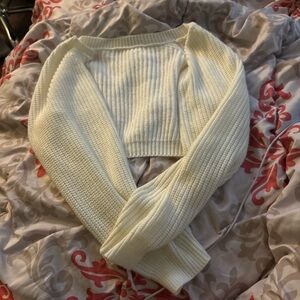 Elegant White Women's Bolero